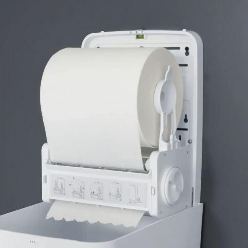 Preview: B&W Handtuchrollenspender Autocut WEISS (H1)